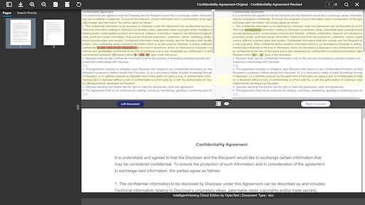 Comparing Document Versions